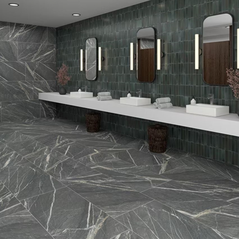 American Olean Foyer Steely 12 X 24