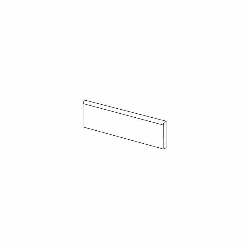 American Olean Kendal Slate Carlisle Black Bullnose 3" x 12"