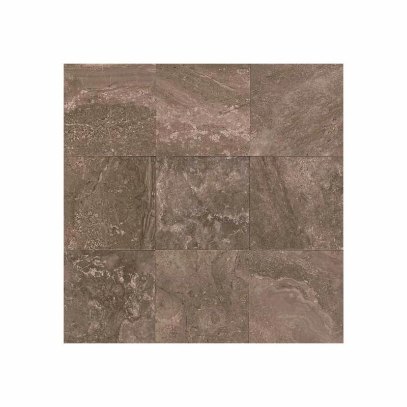 American Olean Laurel Heights Brown Pinnacle 12" x 12"