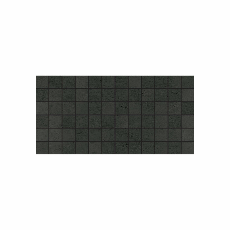 American Olean Theoretical Abstract Black Mosaic