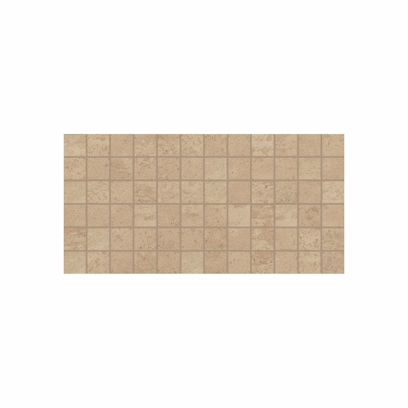American Olean Theoretical True Beige Mosaic