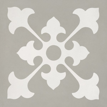Bati Orient Cement Tile Classic Off White Taupe
