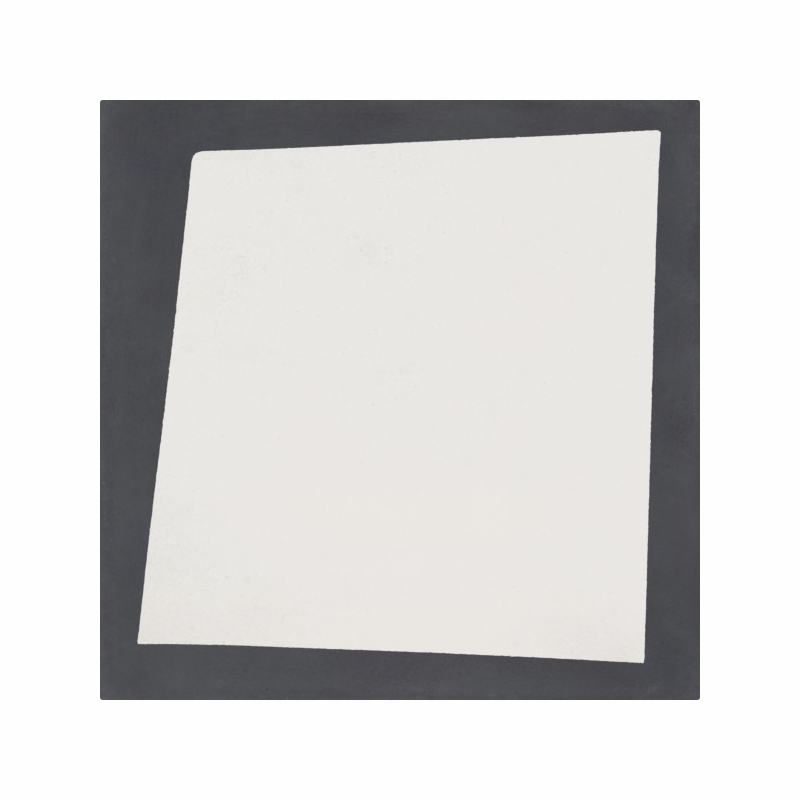 Bati Orient Cement Tile Modern Off Square Off White Antracite