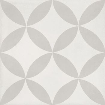 Bati Orient Cement Tile Modern Off White Light Grey