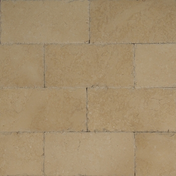 Bedrosians Pavers Limestone Tile Marigold 16" x 24"