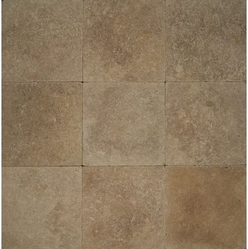 Bedrosians Pavers Travertine Tile Kale Blend 16" x 16"