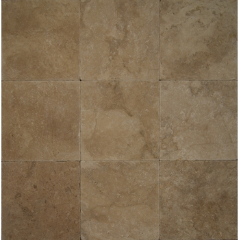 Bedrosians Pavers Travertine Tile Mirage Tan 16" x 16"