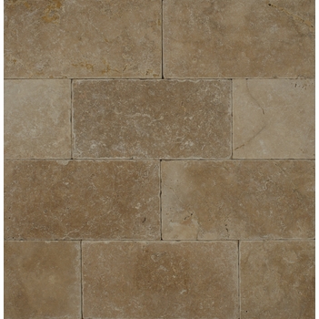 Bedrosians Pavers Travertine Tile Mirage Tan 16" x 24"