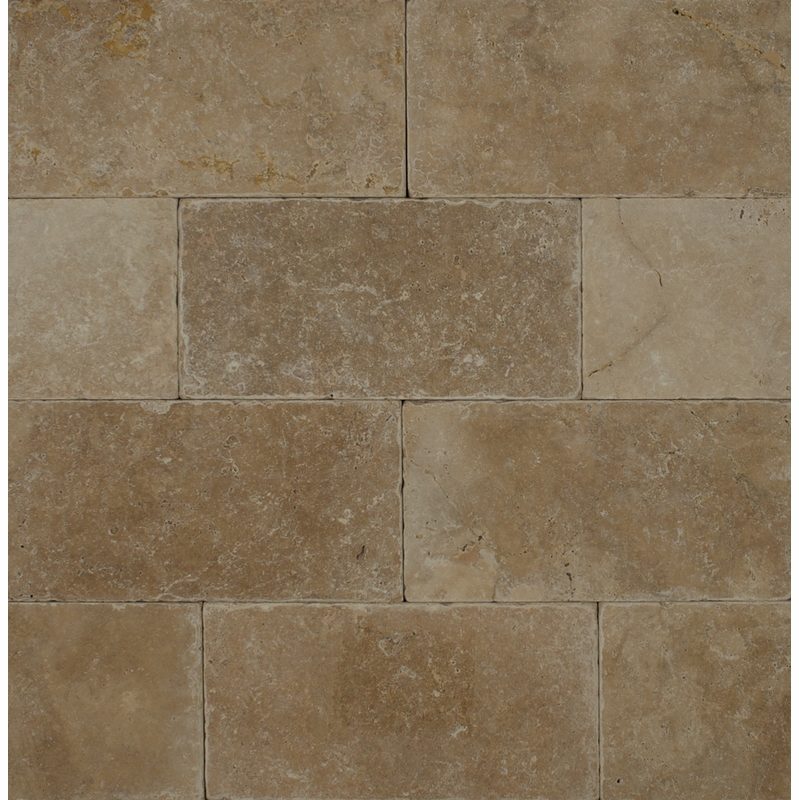 Bedrosians Pavers Travertine Tile Mirage Tan 16" x 24"