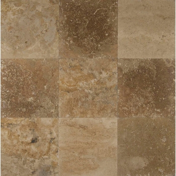 Bedrosians Travertine Tile Desert Rustic 18" x 18"