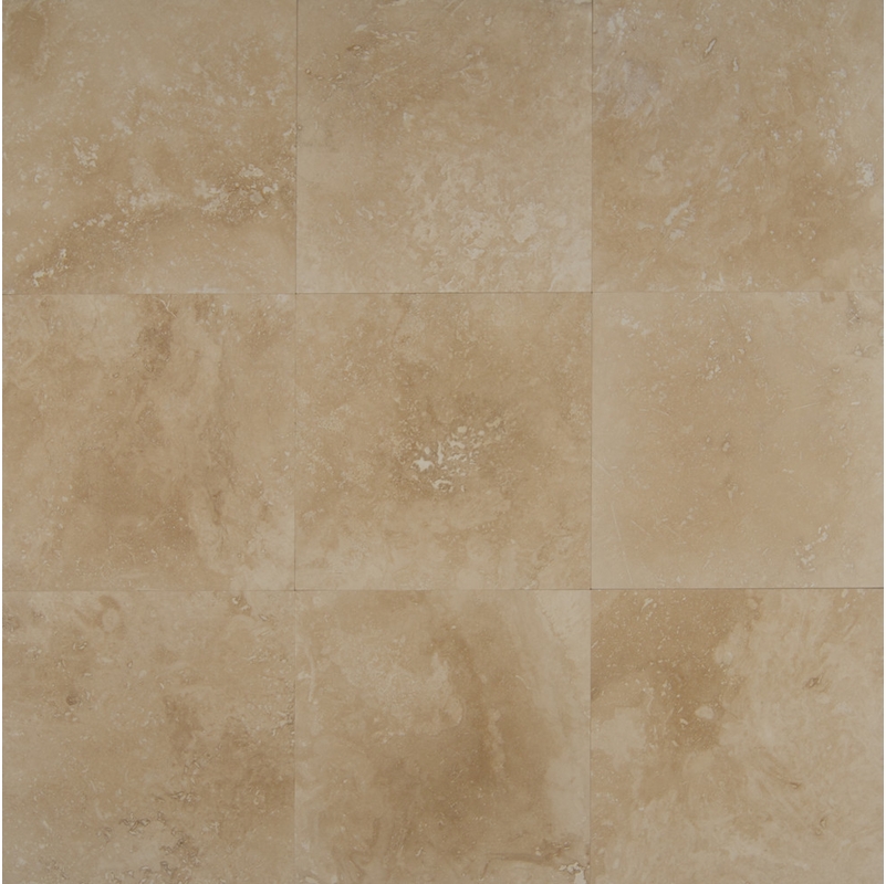Bedrosians Travertine Tile Mediterranean Beige-classic 18" x 18"