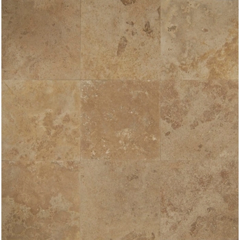 Bedrosians Travertine Tile Mocha Jura Beige 18" x 18"