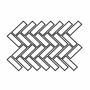 Daltile Archaia Herringbone Mosaic
