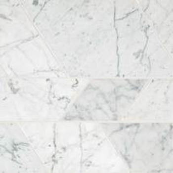 Daltile Stone Mosaic Carrara White Modern