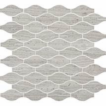 Daltile Stone Mosaic Chenille White Marquis
