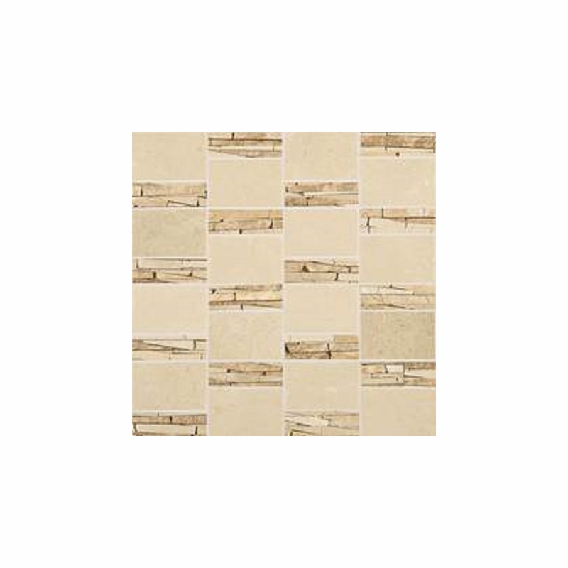 Daltile Stone Mosaic Crema Marfil Classico Abstract