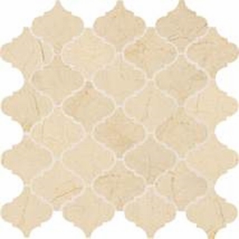 Daltile Stone Mosaic Crema Marfil Classico Baroque