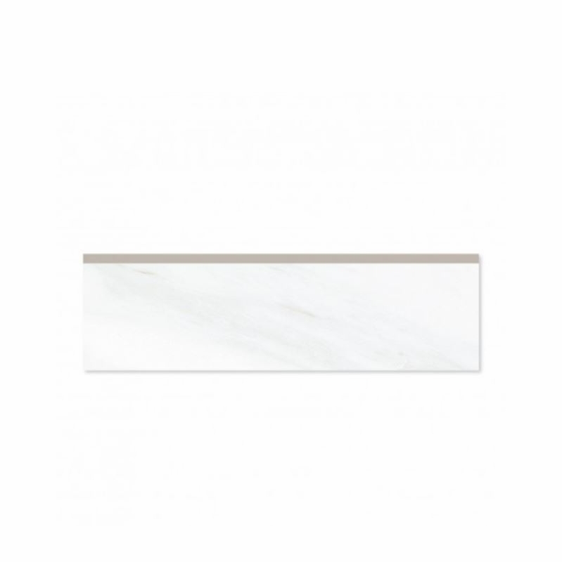 Eleganza Carrara Extra Moderne Bullnose