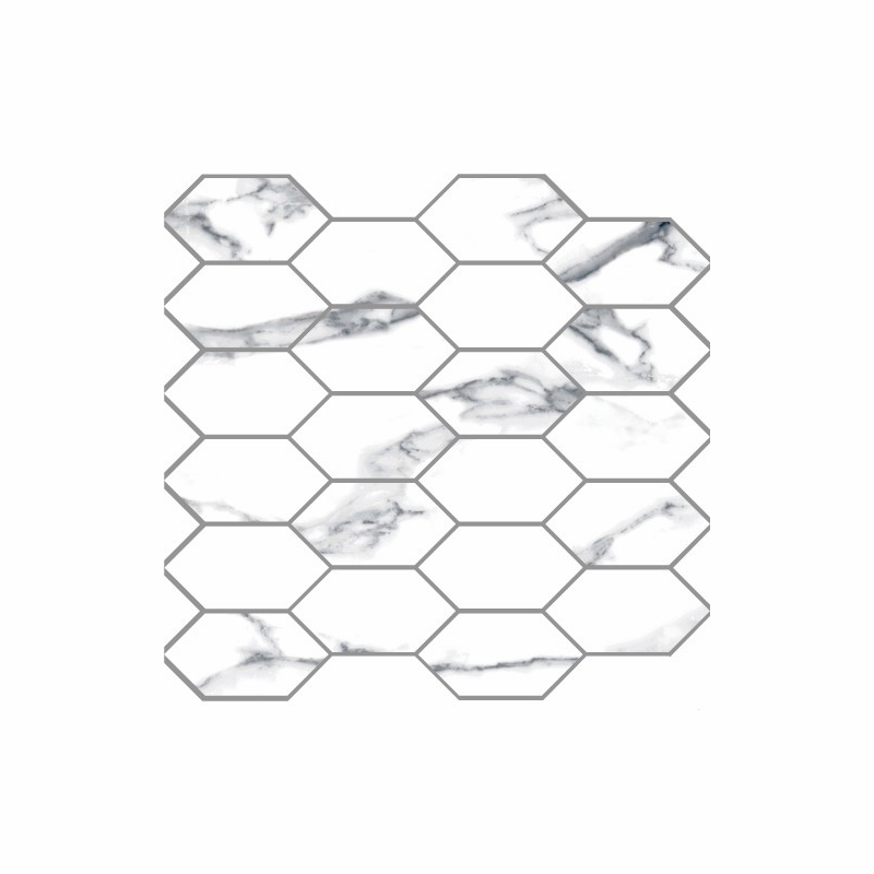 Eleganza Statuario Extra Diamond Mosaic