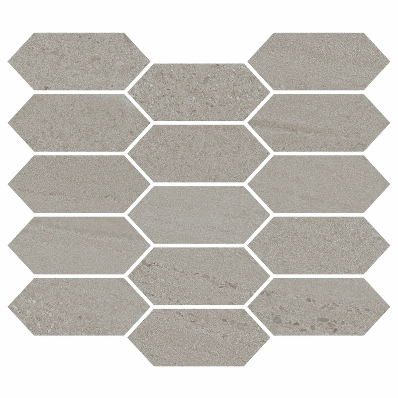 Eliane Moonstone Gray Picket Mosaic