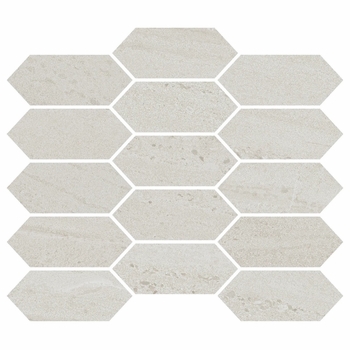 Eliane Moonstone Off White Picket Mosaic