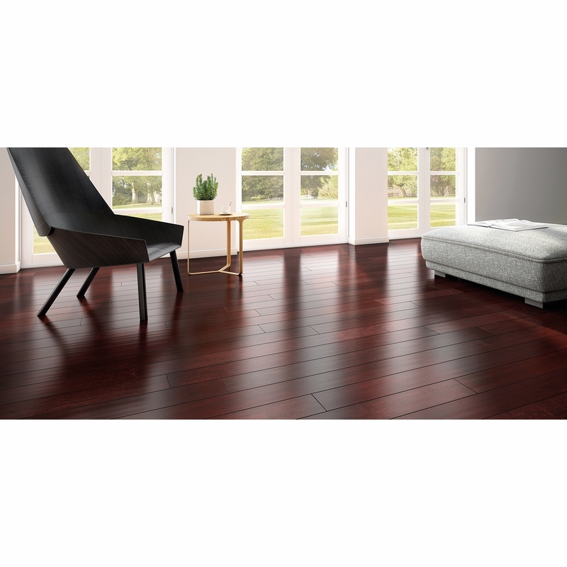 IndusParquet Brazilian Cherry Rouge Solid Hand Scraped
