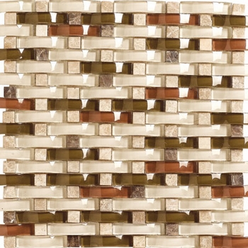 Kertiles Aqua Brown 12" x 12" Porcelain Tile