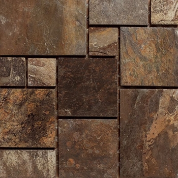 Kertiles Slate Modular Black 12" x 12" Porcelain Tile