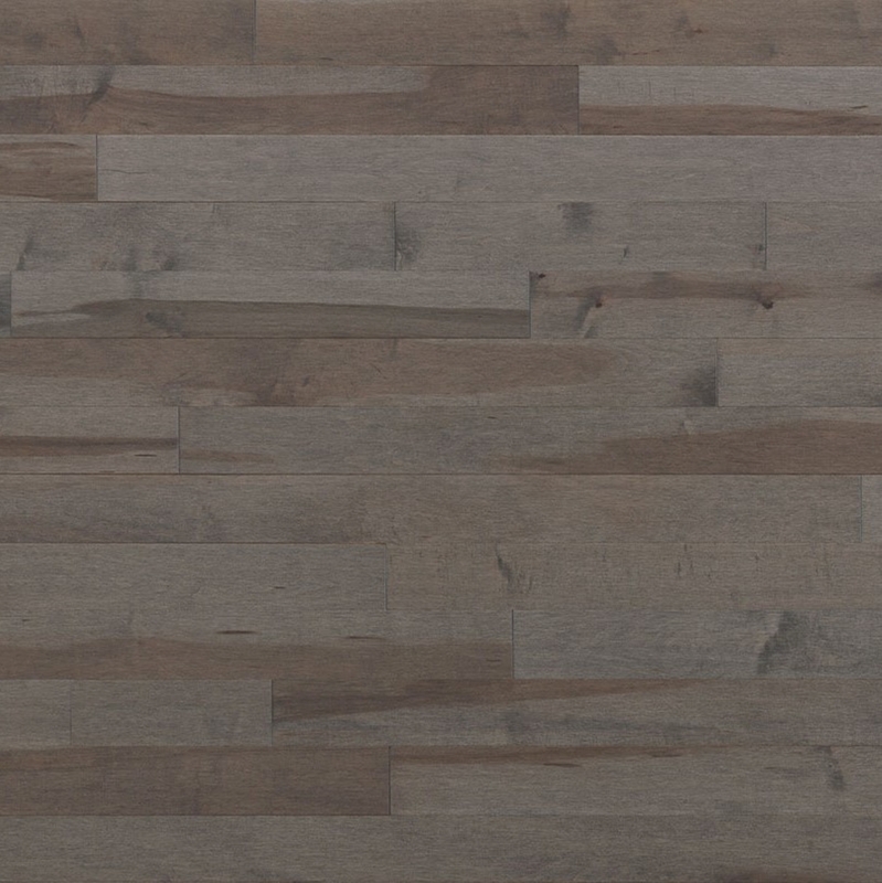 Lauzon Expert Essentials Smoky Grey 3 1/8 inch Maple Hardwood