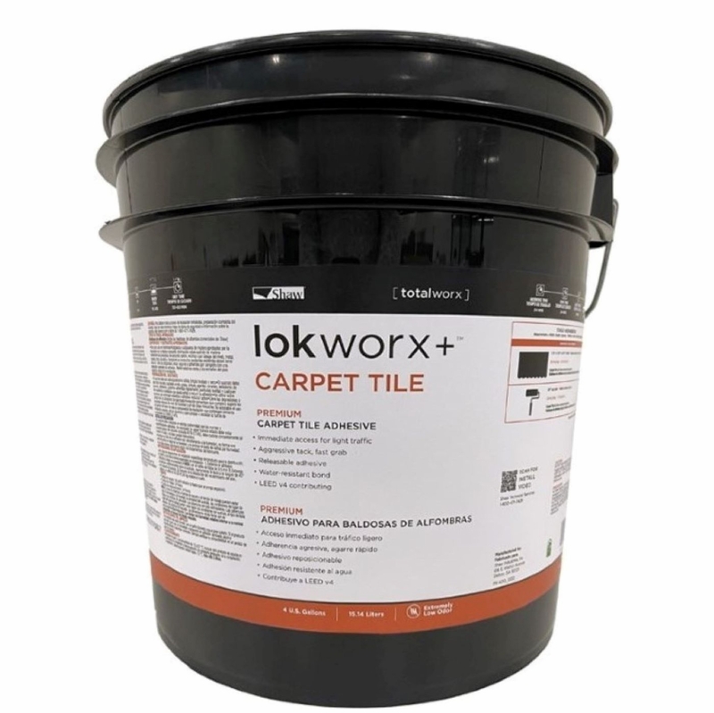 Lokworx+ Carpet Tile Adhesive 1 Gallon