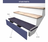 LUX Flooring Stair Riser