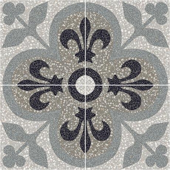 Marazzi D_Segni Terrazzo Fluer-de-lis Deco