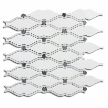 Meridian Thassos Jiangxi Grey Carrara White Marble