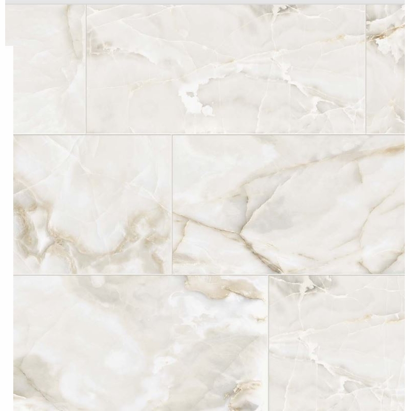 Milestone Onyx White Polished 12 x 24