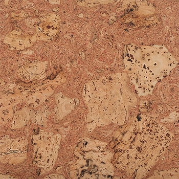 QU-Cork Burl Cherry Tones 12" x 36"