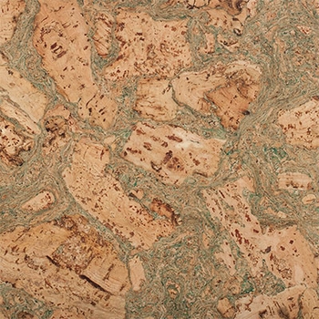 QU-Cork Burl Green Tones 12" x 36"