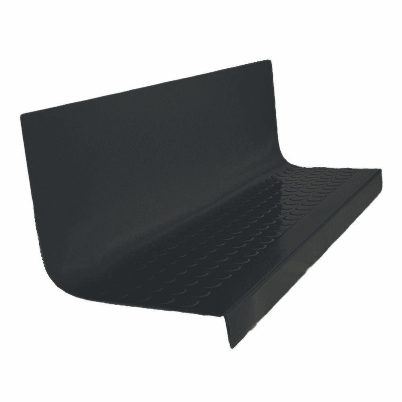 Roppe Hammered Rubber Stair Tread w/Riser #95 72"