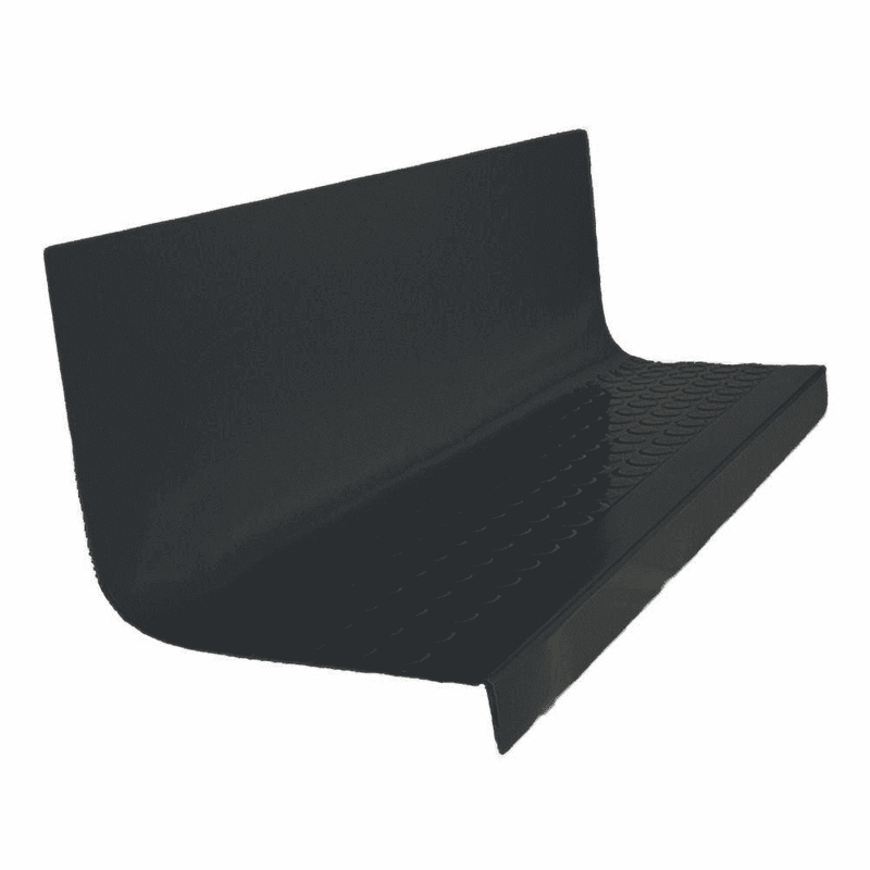 Roppe Vantage Raised Circle Rubber Stair Treads w/Riser #96 72"