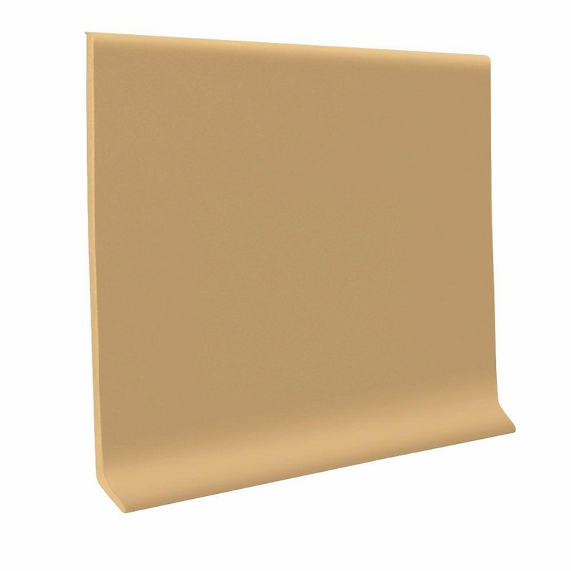 Roppe Vinyl Wall Base Flax .080 x 4 inch x 120 feet