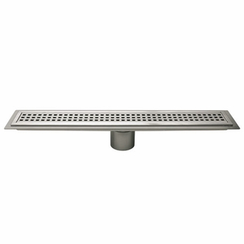 Schluter Chrome Drain Cover Perforated