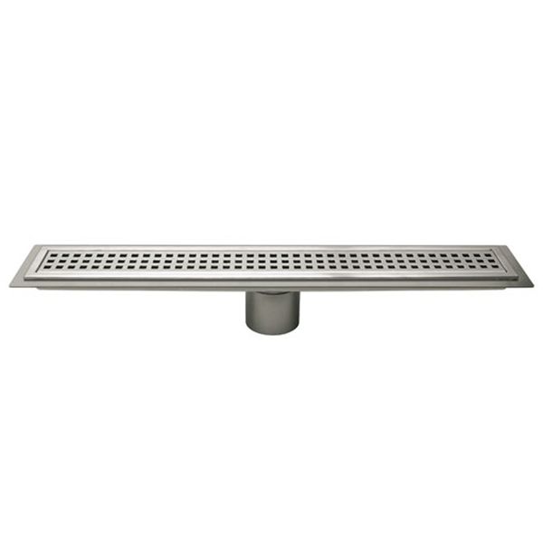 Schluter Chrome Drain Cover Perforated