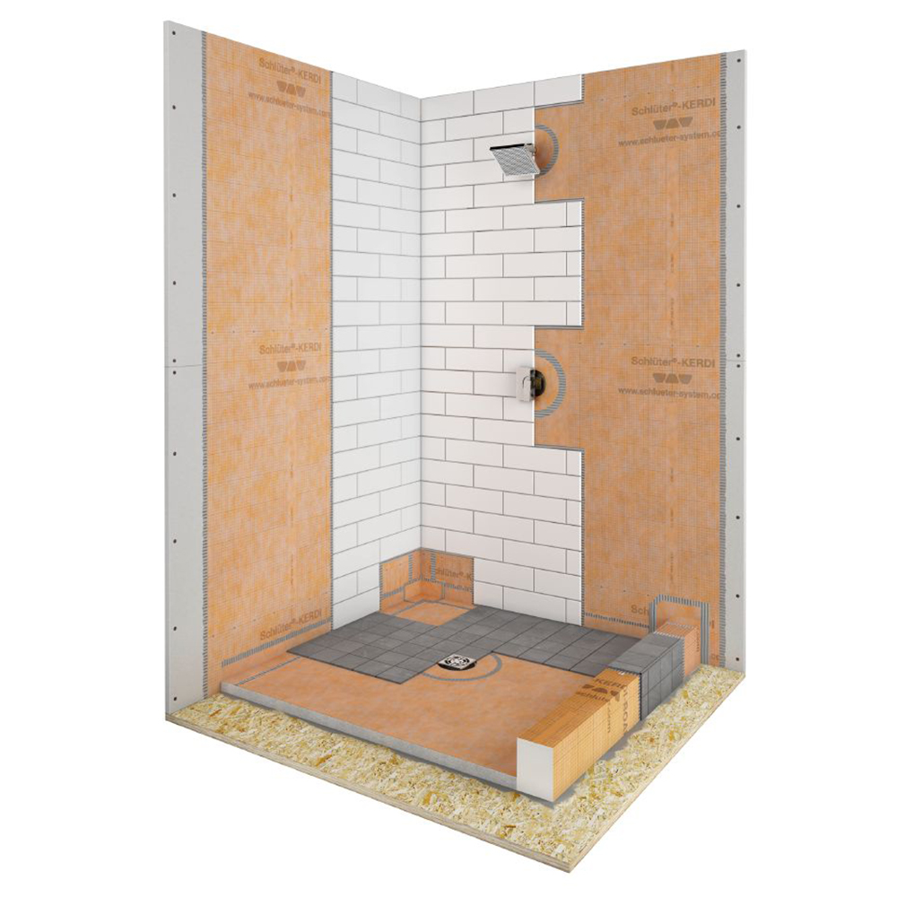 Schluter Complete Shower Kit 48"x 48"