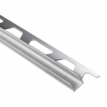 Schluter Deco SG 3/8 inch Aluminum Bright Chrome