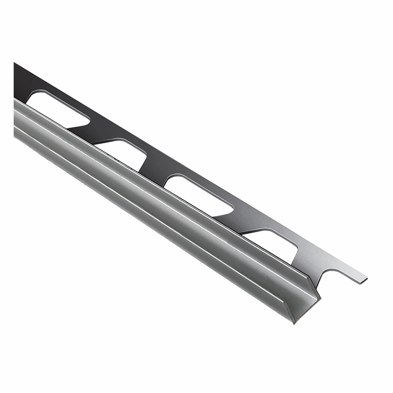 Schluter Deco SG 3/8 inch Brushed Stainless Steel