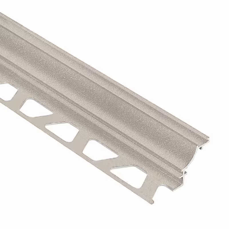 Schluter Dilex AHK Cove Base 1/2 inch Aluminum Cream