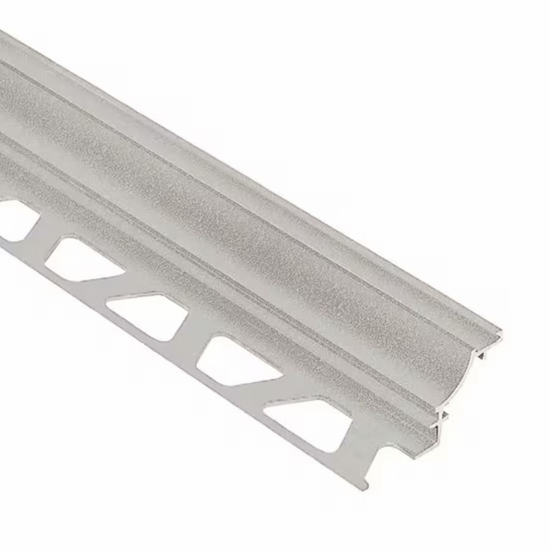 Schluter Dilex AHK Cove Base 3/8 inch Aluminum Greige