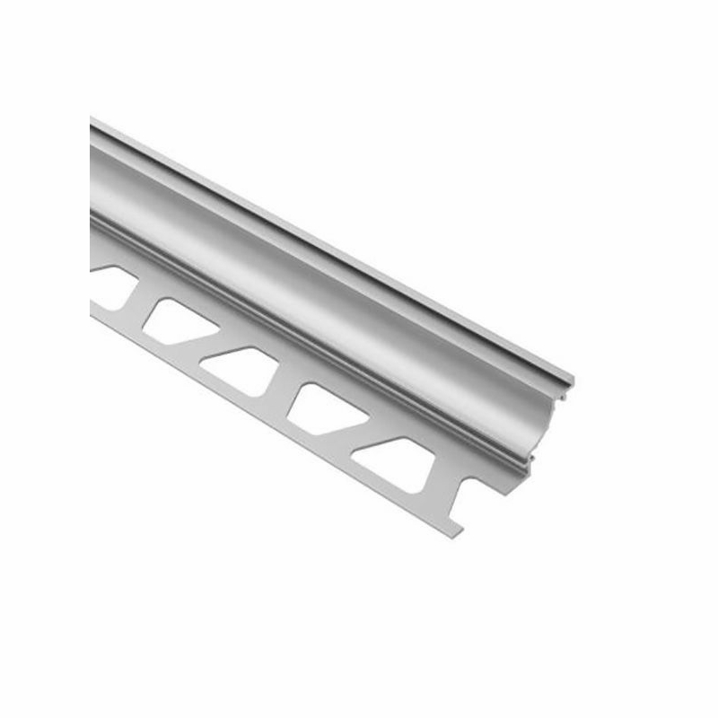 Schluter Dilex AHK Cove Base 1/2 inch Satin Aluminum