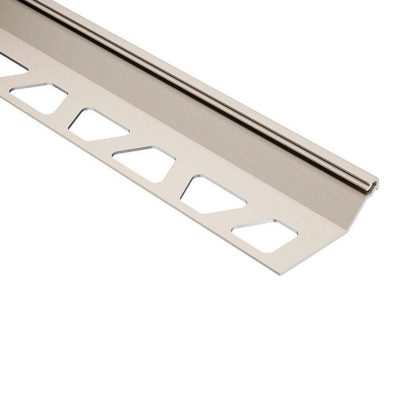 Schluter Finec Square 1/2 inch Aluminum Cream