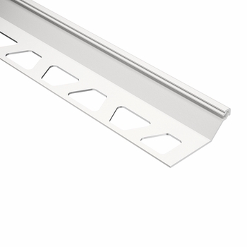 Schluter Finec Square 1/2 inch Aluminum Matte White