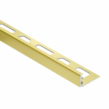 Schluter Jolly 1/2 inch Satin Brass